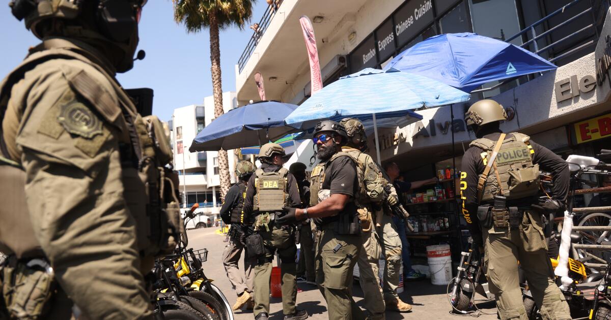 Feds sweep into MacArthur Park targeting 'open-air drug market'