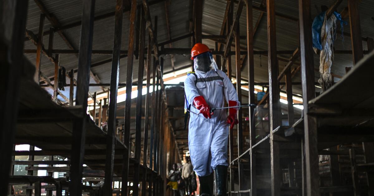 Another Ebola treatment center is set ablaze in Congo
