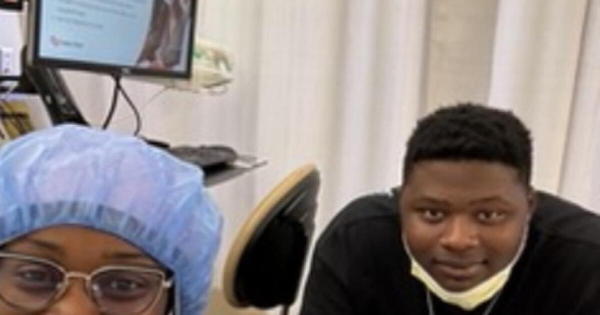 A son makes his ailing mother proud on and off the field