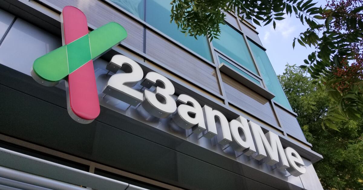 California attorney general sues 23andMe for data breach