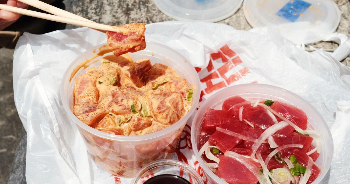 Find some of L.A.'s best new poke in a parking lot