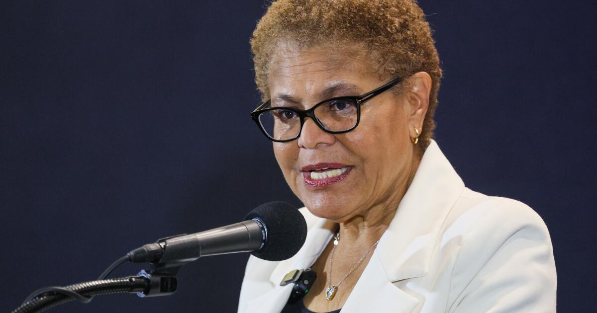 Karen Bass, Xavier Becerra top L.A. mayor, California governor poll