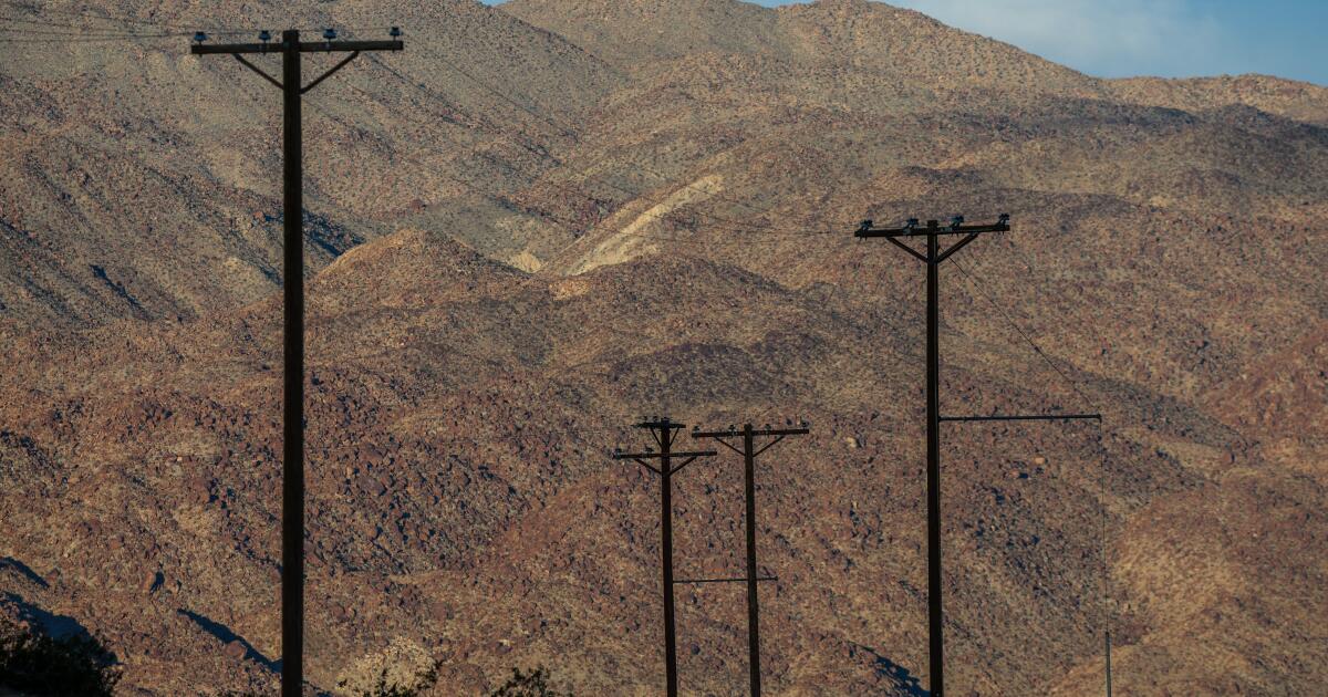 Should a high-voltage power line run through California's largest state park? Critics are furious