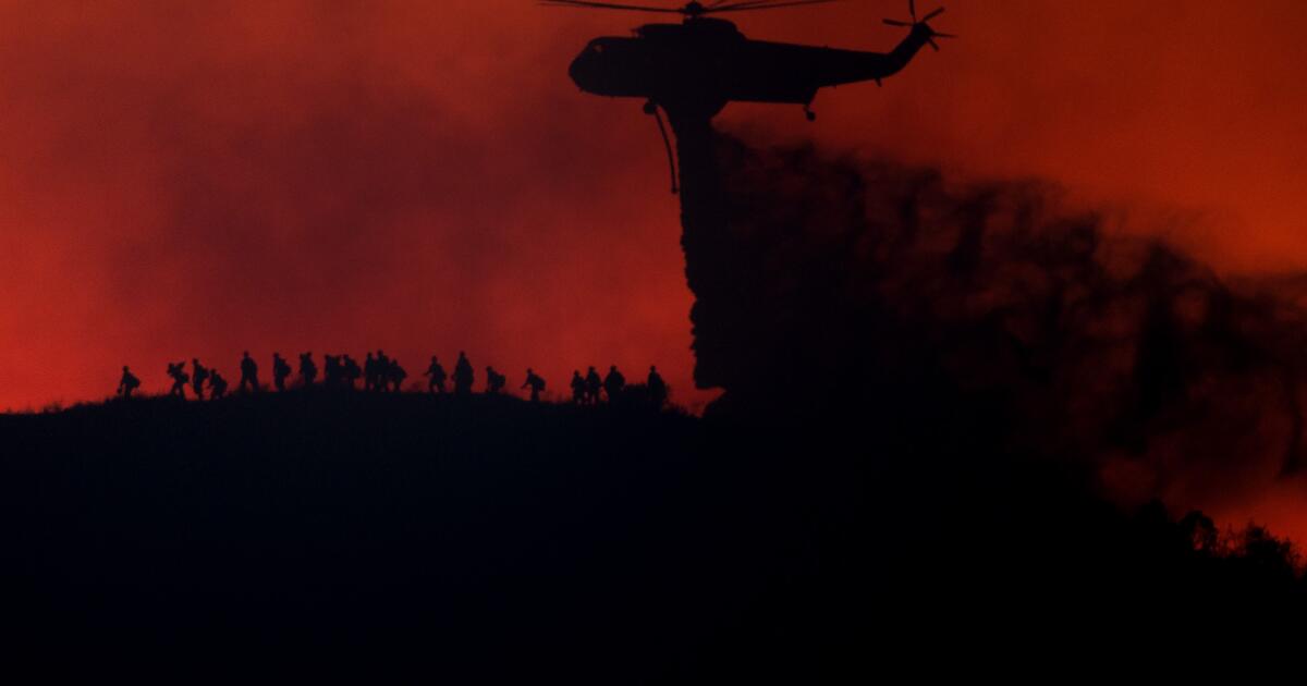 Containment grows on Sandy fire, others across Southern California