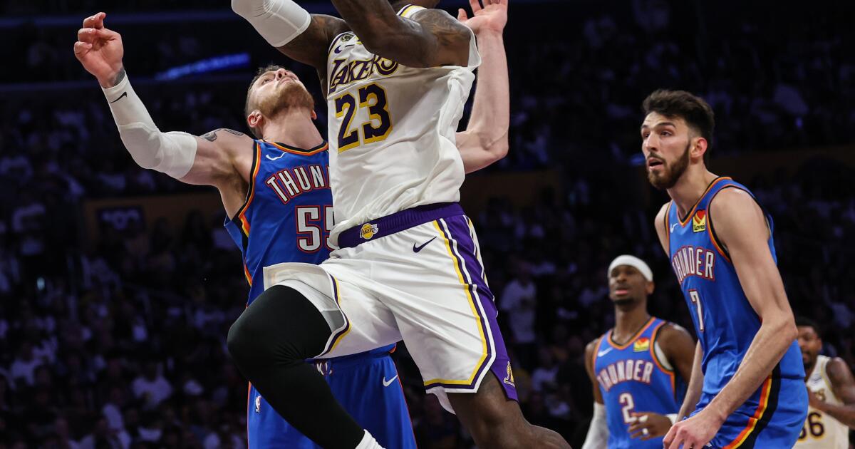 Where’s LeBron? As Laker season vanishes, he again disappears