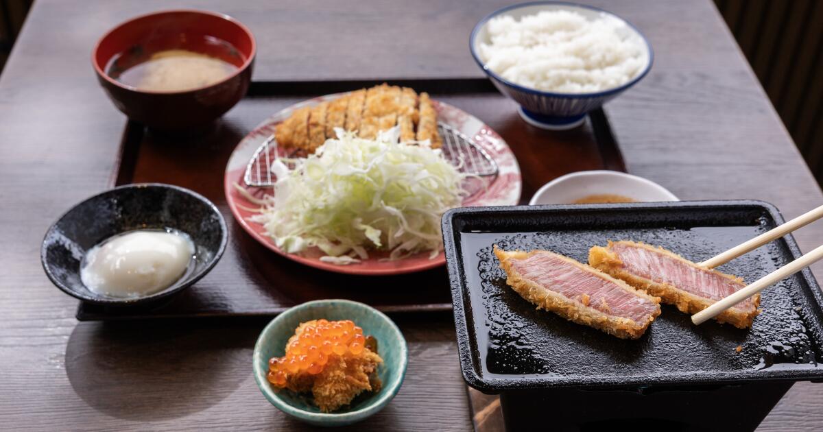 Where to find perfectly fried, beautifully marbled Wagyu in Los Angeles