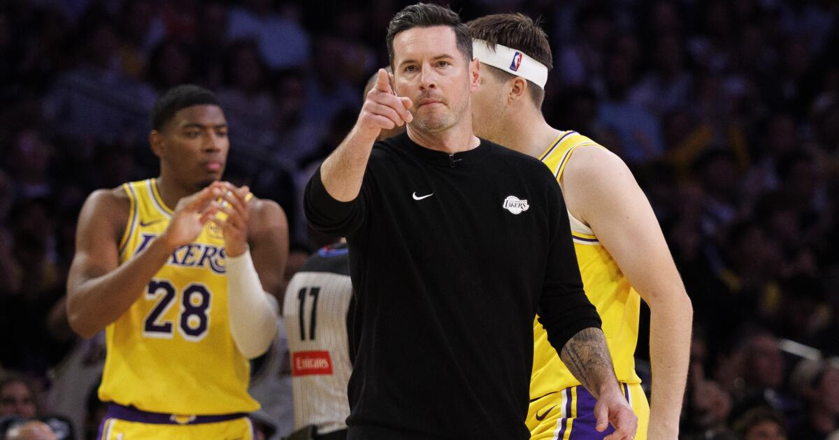 Why Lakers can't quit on JJ Redick, even when down 0-2 in playoffs