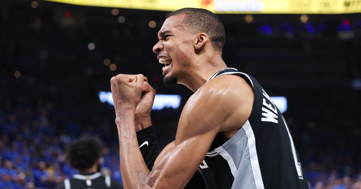Victor Wembanyama, Spurs topple Thunder to advance to NBA Finals
