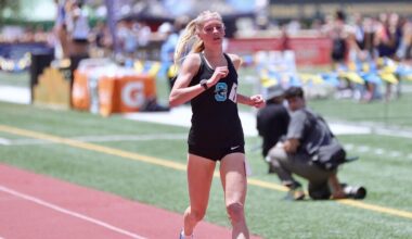 Southern Section track and field roundup: Braelyn Combe three-peats
