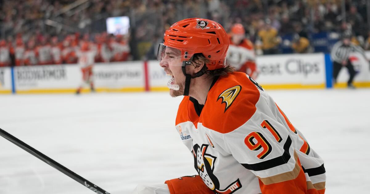 NHL playoffs: Lukas Dostal and Ducks defeat Vegas in Game 2