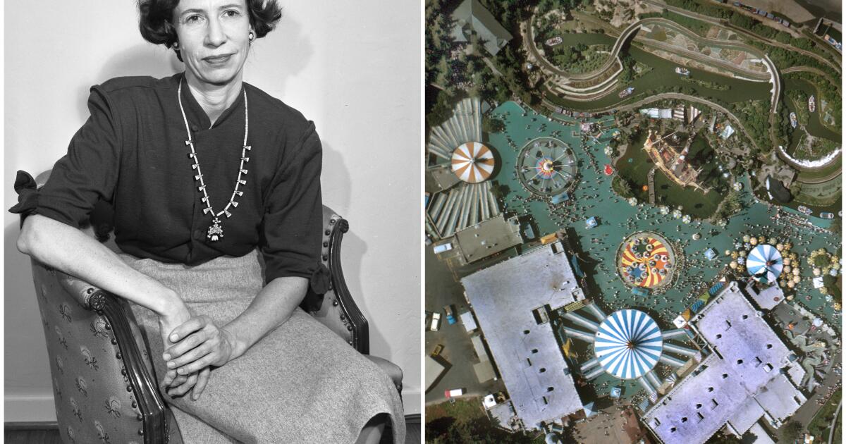 How landscape artist Ruth Shellhorn transformed Disneyland