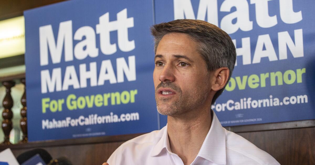 Tech leaders funding Matt Mahan's campaign for California governor say it's not about tech
