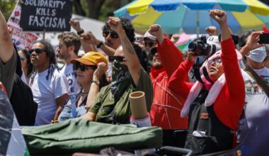 L.A. May Day rallies protest immigration sweeps, cost of living