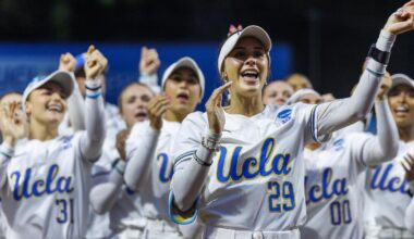 How UCLA softball leadoff hitter Rylee Slimp manages pressure