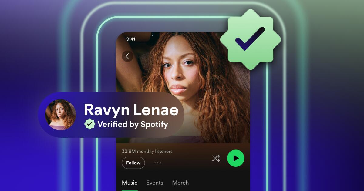 Spotify adds verification badge to distinguish human artists from AI