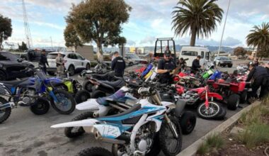 Police trap and seize nearly 80 dirt bikes, ATVs on Bay Bridge