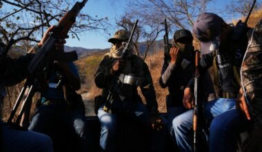 Surge of cartel violence in central Mexico forces hundreds of families to flee homes
