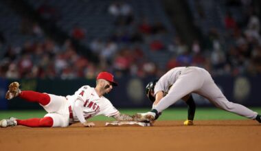Spiraling Angels botch double play, sealing loss to Athletics