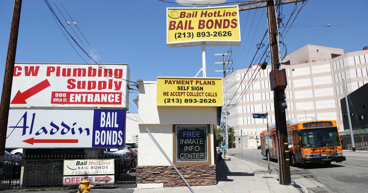 Contributor: California law limiting bail is clear. Will judges keep ignoring it?