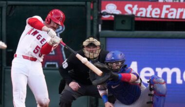 Anaheim native Wade Meckler powers struggling Angels to a win