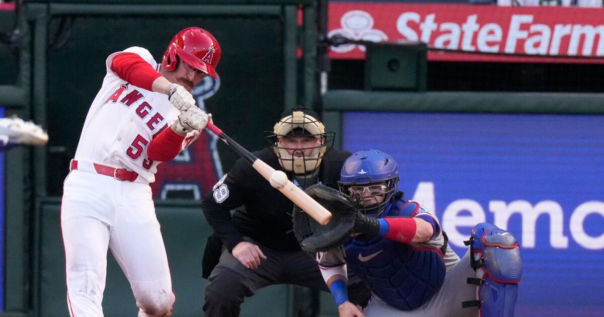 Anaheim native Wade Meckler powers struggling Angels to a win