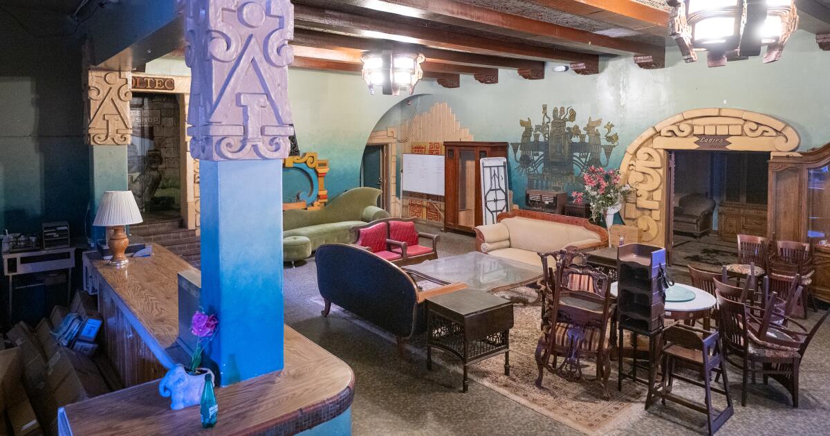 The historic Aztec Hotel along Route 66 is said to be cursed. But my tour found no ghosts or spirits