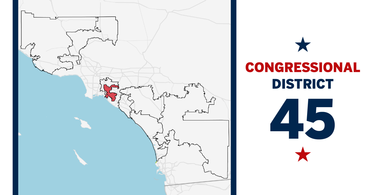 California Congressional District 45 election voter guide