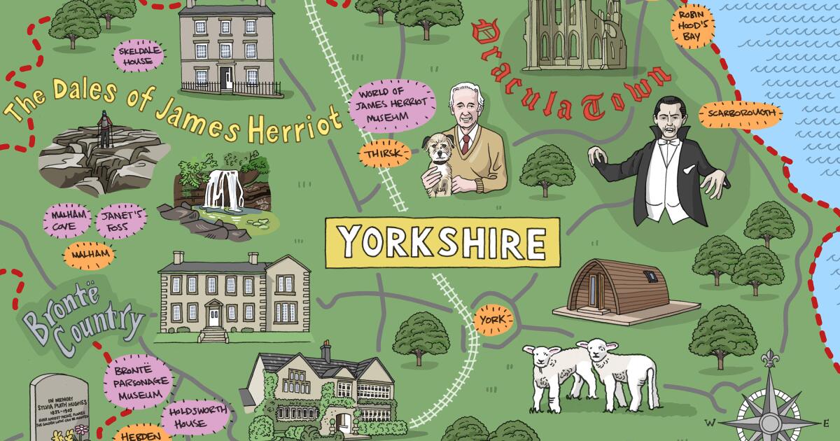 My trip to Yorkshire led me to James Herriot, Dracula and the Brontës