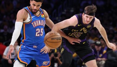 Lakers fight to the finish but are eliminated by Thunder