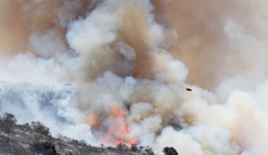 Multiple wildfires trigger unhealthy air quality alert across SoCal