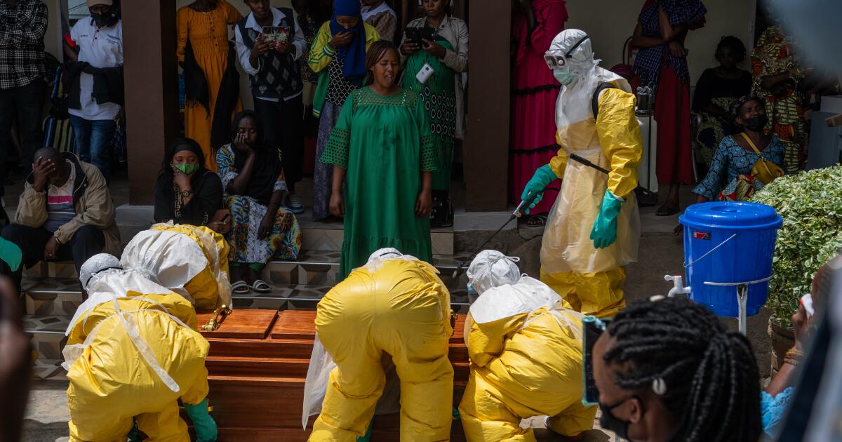 Young men storm a Congo hospital treating Ebola patients