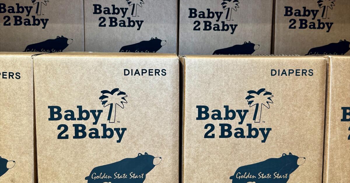 Gov. Gavin Newsom announces new diaper program for newborns