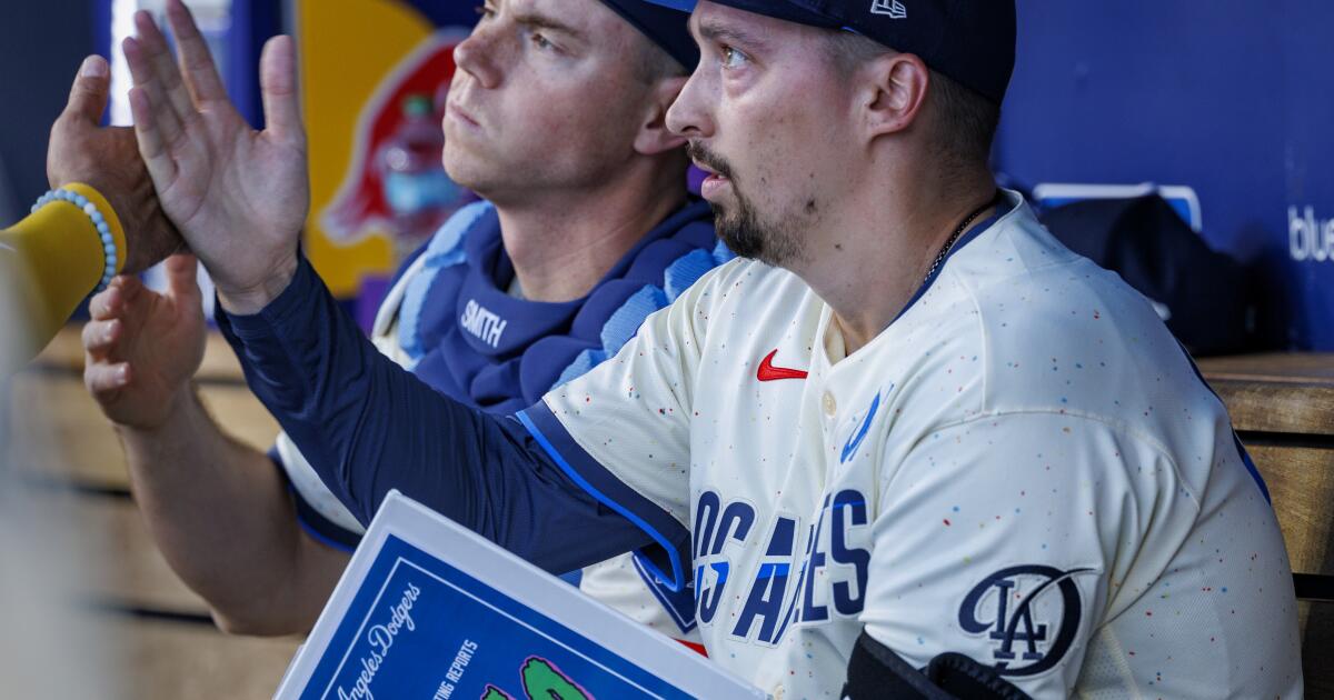 Dodgers' Blake Snell scratched from start vs. Angels