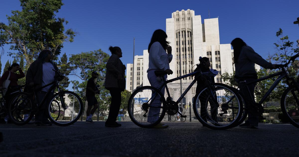 At L.A. County General, a salvage operation for the bicycles patients leave behind