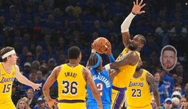 Lakers fail Game 1 test against Thunder despite slowing down SGA