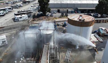 Orange County chemical leak has led to evacuations, explosion concerns