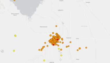 Earthquake swarm shakes Imperial County: Magnitude 4.7 quake reported