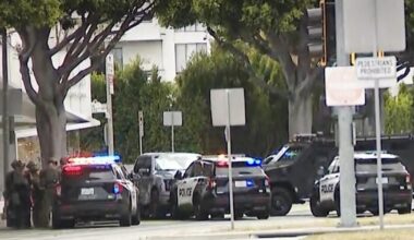 Beverly Hills police pursuit leads to crash and SWAT standoff