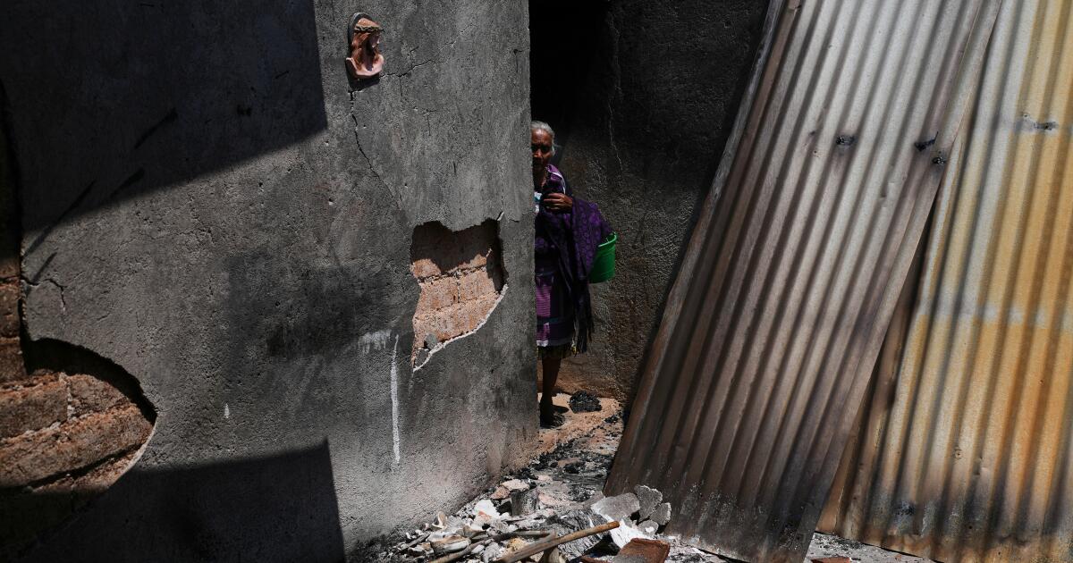 In Mexico, cartel warfare fuels displacement crisis
