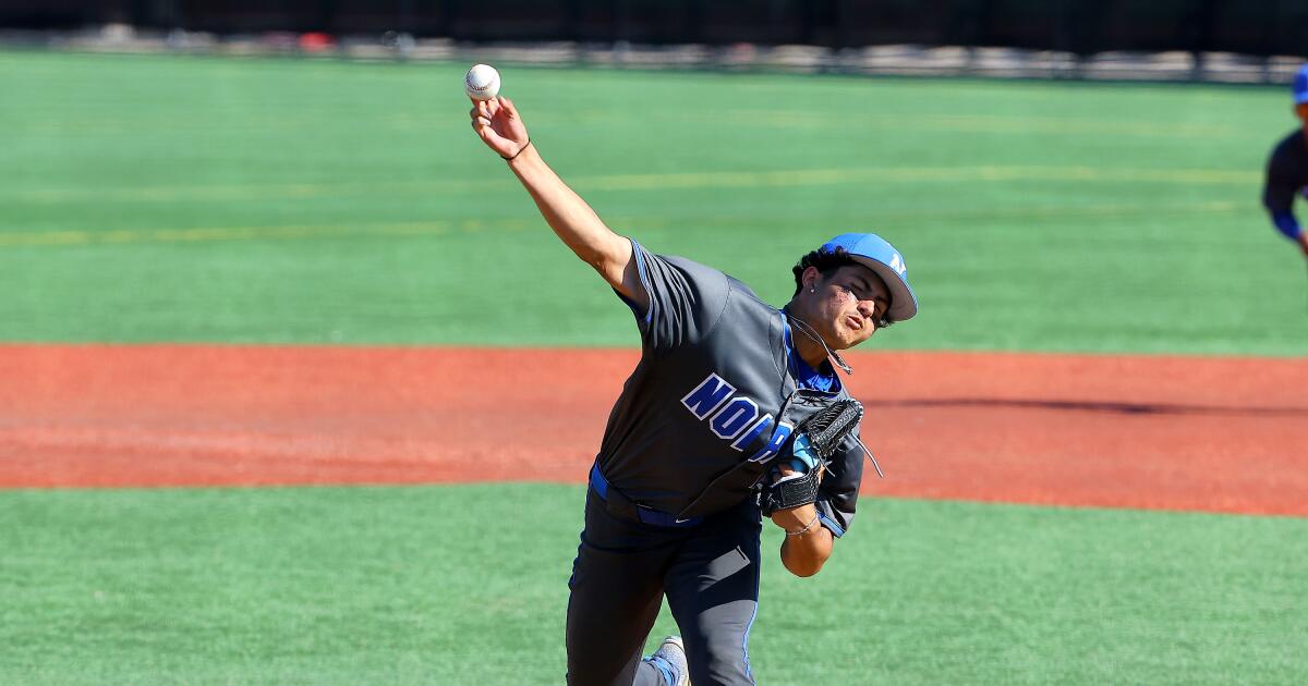 The Los Angeles Times' top 25 high school baseball rankings