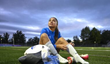 Zoe Thompson could someday be best soccer player in her family