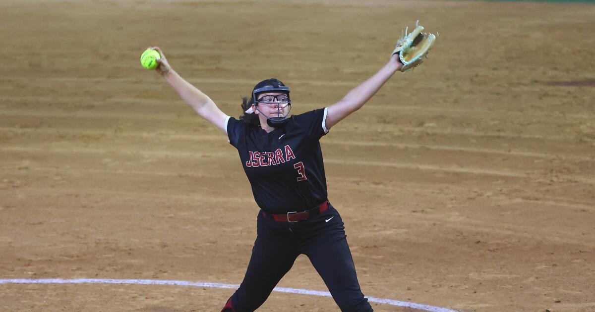 Liliana Escobar leads JSerra to Division 1 softball title