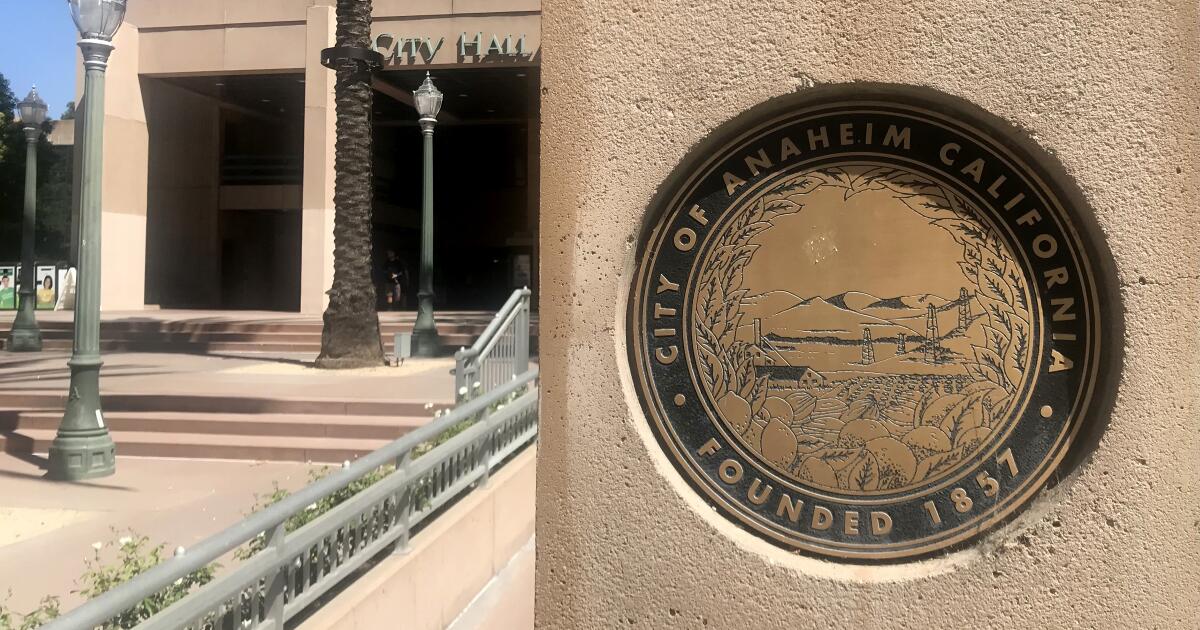 Anaheim begins city manager search after previous official's hasty exit