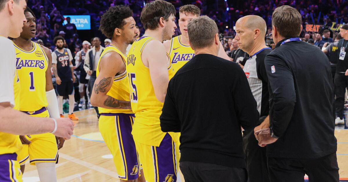 Letters to Sports: Two sides to Lakers crying foul in Game 2