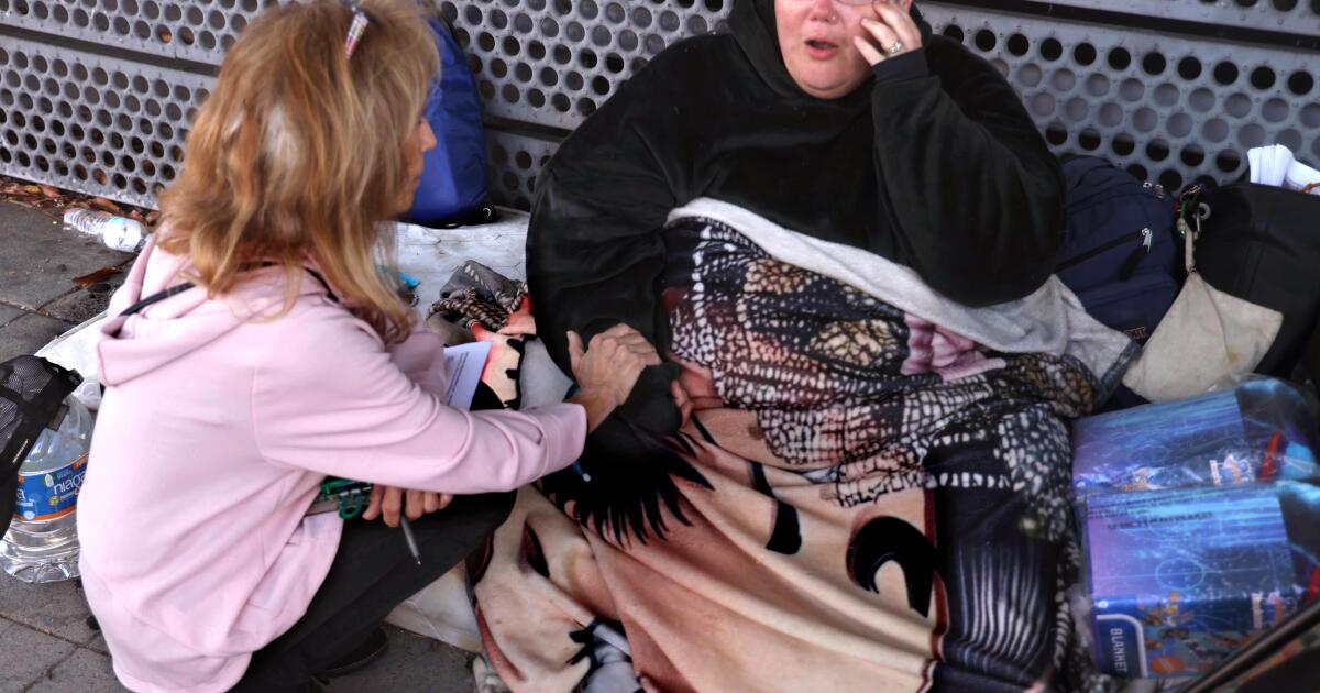 More 'rough sleepers' on Hollywood streets as the city removes tents, bringing new challenges