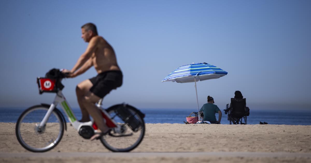 Heat is set to blast much of California, topping 100 degrees in some areas
