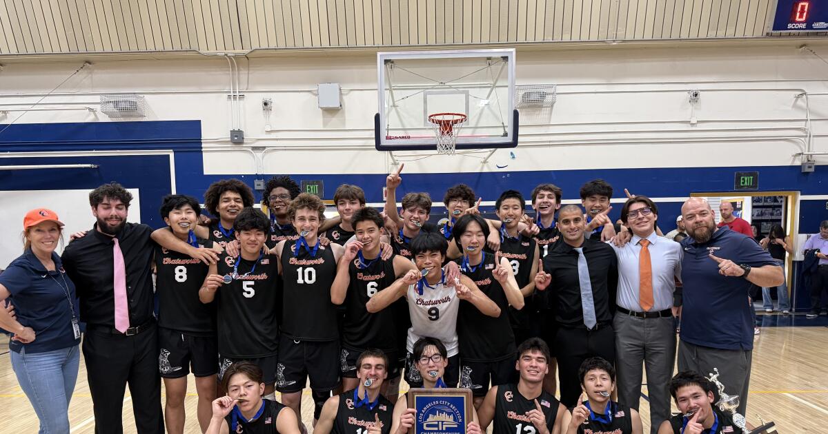 Chatsworth wins City Section Open Division volleyball championship