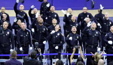 LAPD scrambles to find enough officers to police the Olympics