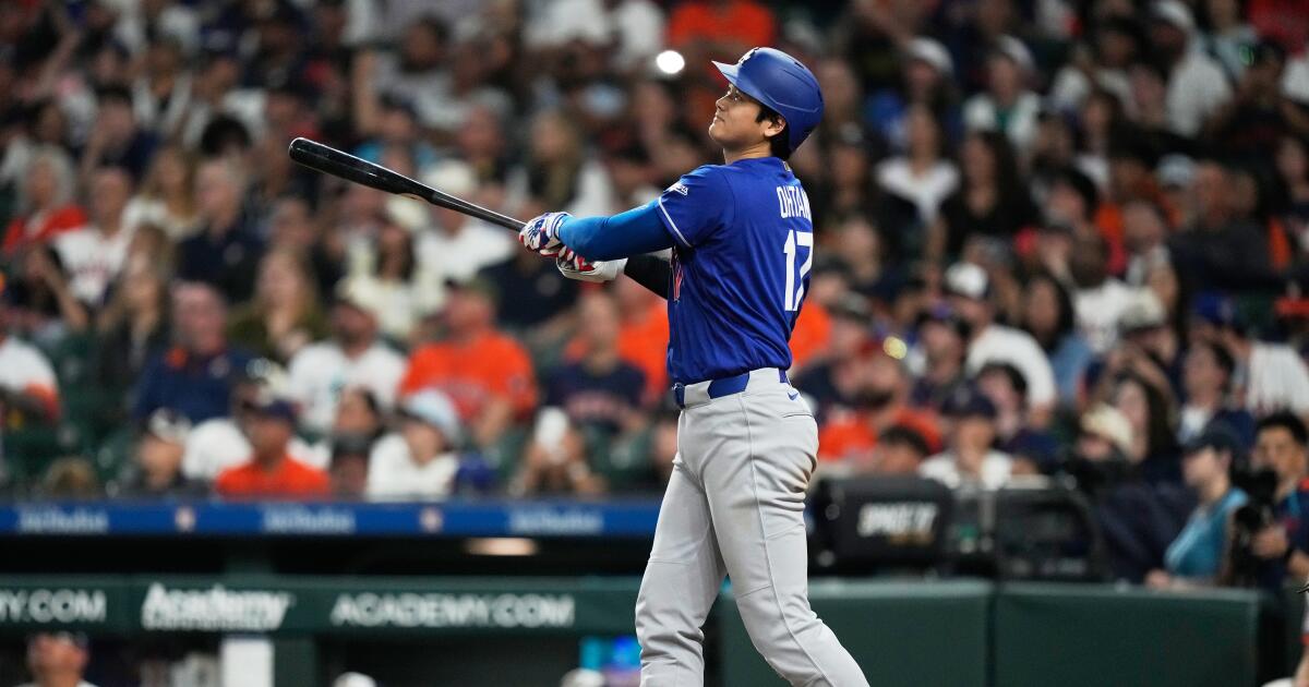 Dodgers beat Astros, but Shohei Ohtani's hitless streak grows