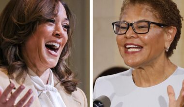 Kamala Harris endorses L.A. Mayor Karen Bass for reelection